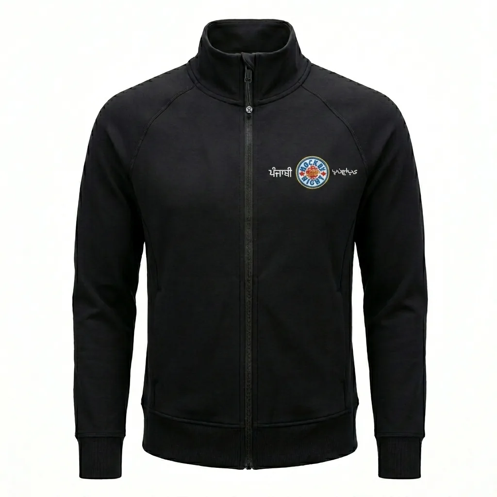 Custom embroidery and decoration by Bossa: embroidery zipup